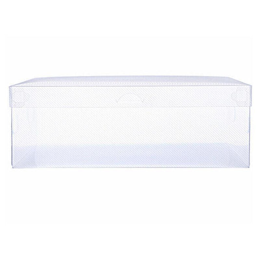 20x Clear Shoe Storage Box Foldable Stackable Plastic Shoe Boxes V528-SHOESTORAGE-20PCS-447469