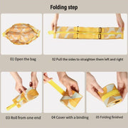 Large Foldable Eco-Friendly Shopping Bag Reusable Thickened Portable Travel Tote - 6 V528-SHOPPING-BAG-CSZM-675044