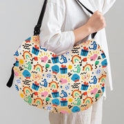 Large Foldable Eco-Friendly Shopping Bag Reusable Thickened Portable Travel Tote - 6 V528-SHOPPING-BAG-CSZM-675044