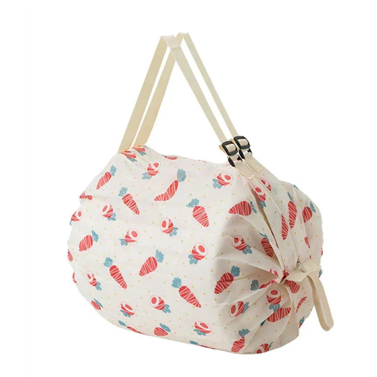 Large Foldable Eco-Friendly Shopping Bag Reusable Thickened Portable Travel Tote - 4 V528-SHOPPING-BAG-DGHLB-712865