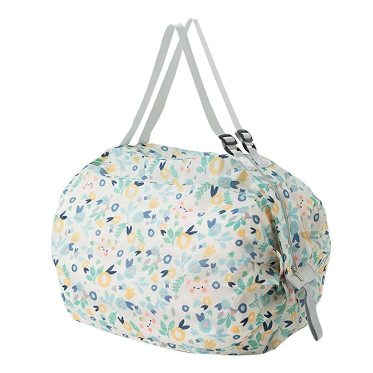 Large Foldable Eco-Friendly Shopping Bag Reusable Thickened Portable Travel Tote - 5 V528-SHOPPING-BAG-LSXH-420401