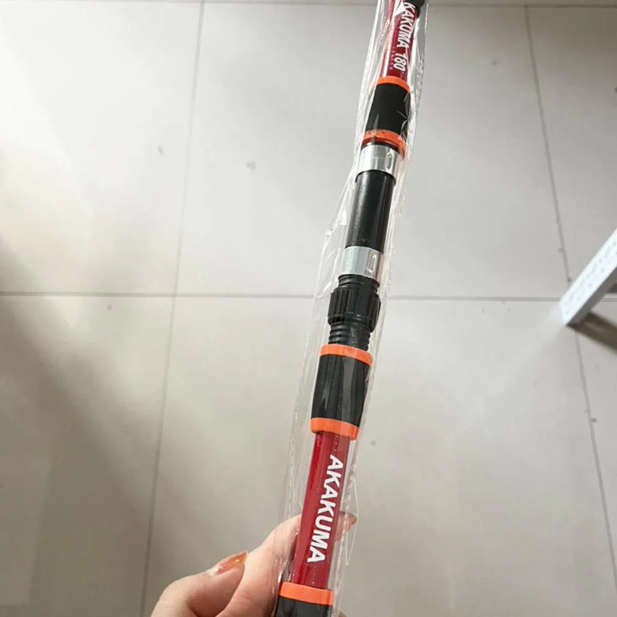 Telescopic Fishing Rod Lightweight Portable Sea Casting Rod Durable Glass Steel - Yellow V528-SHORT-FISH-ROD-YELLOW-441701