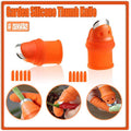 Garden Silicone Thumb Knife Finger Cutter Vegetable Harvesting Tool Picking Aid - S V528-SHORTKNIFE-SMALLM12-254547