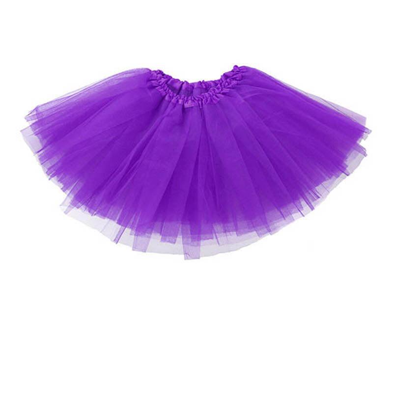 Womens Tulle Tutu Skirt Dressup Party Costume Ballet Dance Wear - Grey V528-SHORTSKIRT-LARGE-GREY-120706
