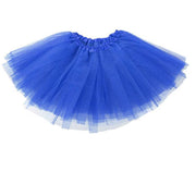 Womens Tulle Tutu Skirt Dressup Party Costume Ballet Dance Wear - Red V528-SHORTSKIRT-LARGE-RED-431914