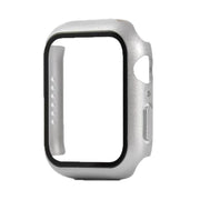 For Apple Watch iWatch Series SE 6 5 4 3 2 1 Case Full Glass Cover 38mm - Silver V528-SHOUBIAO-38MM-SILVER-413647