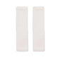 Winter Plush Shoulder Strap Cover Neck Cushion Pad for Comfortable Car Travel 2PCS - White V528-SHOULDER-PAD-WHITE-2PCS-344003