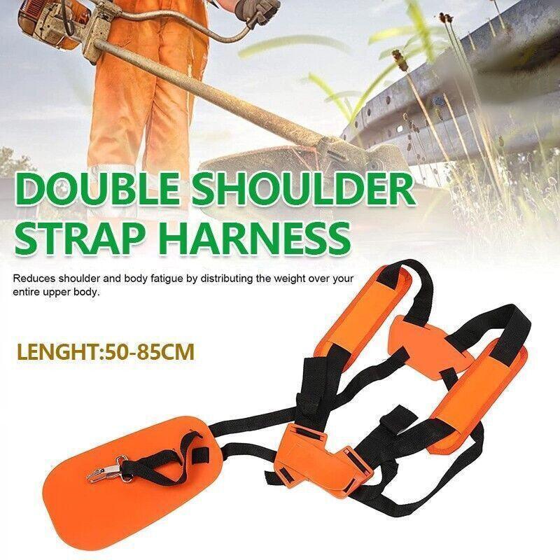 Universal Double Shoulder Harness Strap for Brush Cutter and Whipper Snipper V528-SHOULDERHARNESS-249164