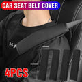 4Pcs Car Shoulder Strap Cover Soft Pad Protector Harness Cushion Fluffy V528-SHOULDERPADS-4PCS-852410