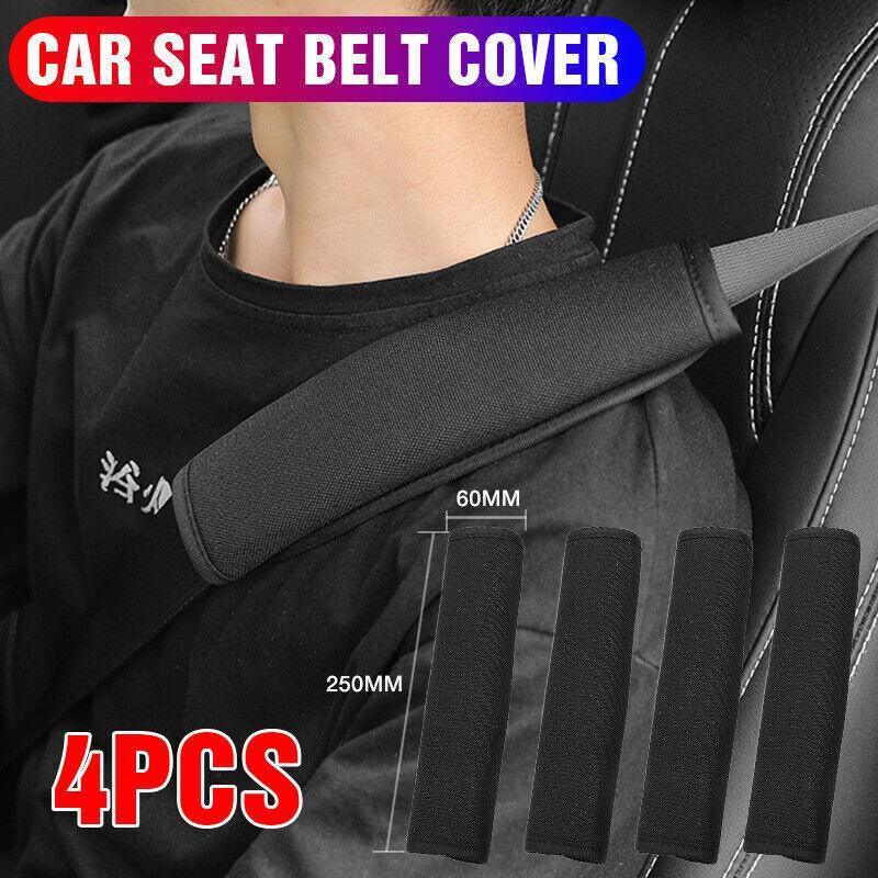 4Pcs Car Shoulder Strap Cover Soft Pad Protector Harness Cushion Fluffy V528-SHOULDERPADS-4PCS-852410
