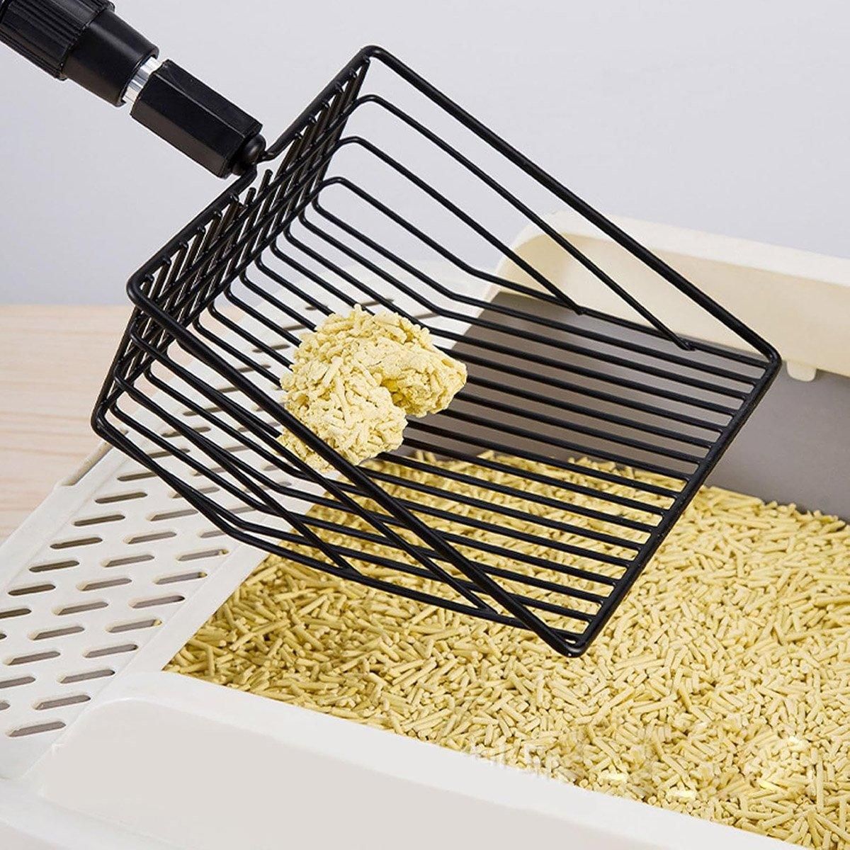 3in1 Chicken Coop Cleaning Scoop Poop Picker Tool for Waste Removal Durable Use V528-SHOVEL-458987