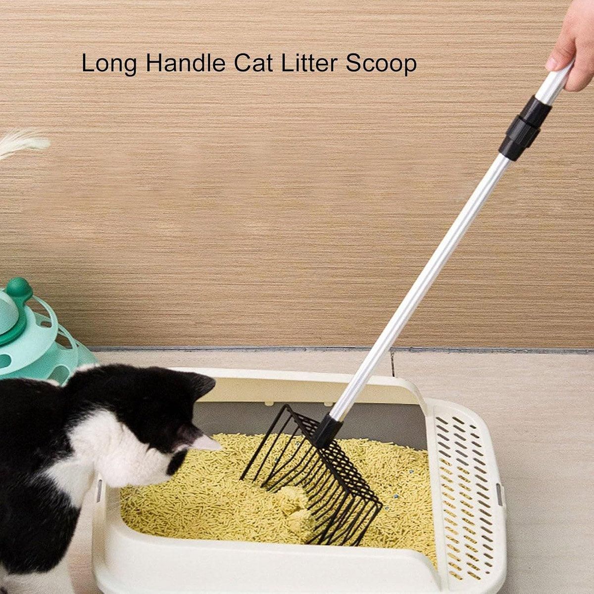 3in1 Chicken Coop Cleaning Scoop Poop Picker Tool for Waste Removal Durable Use V528-SHOVEL-458987