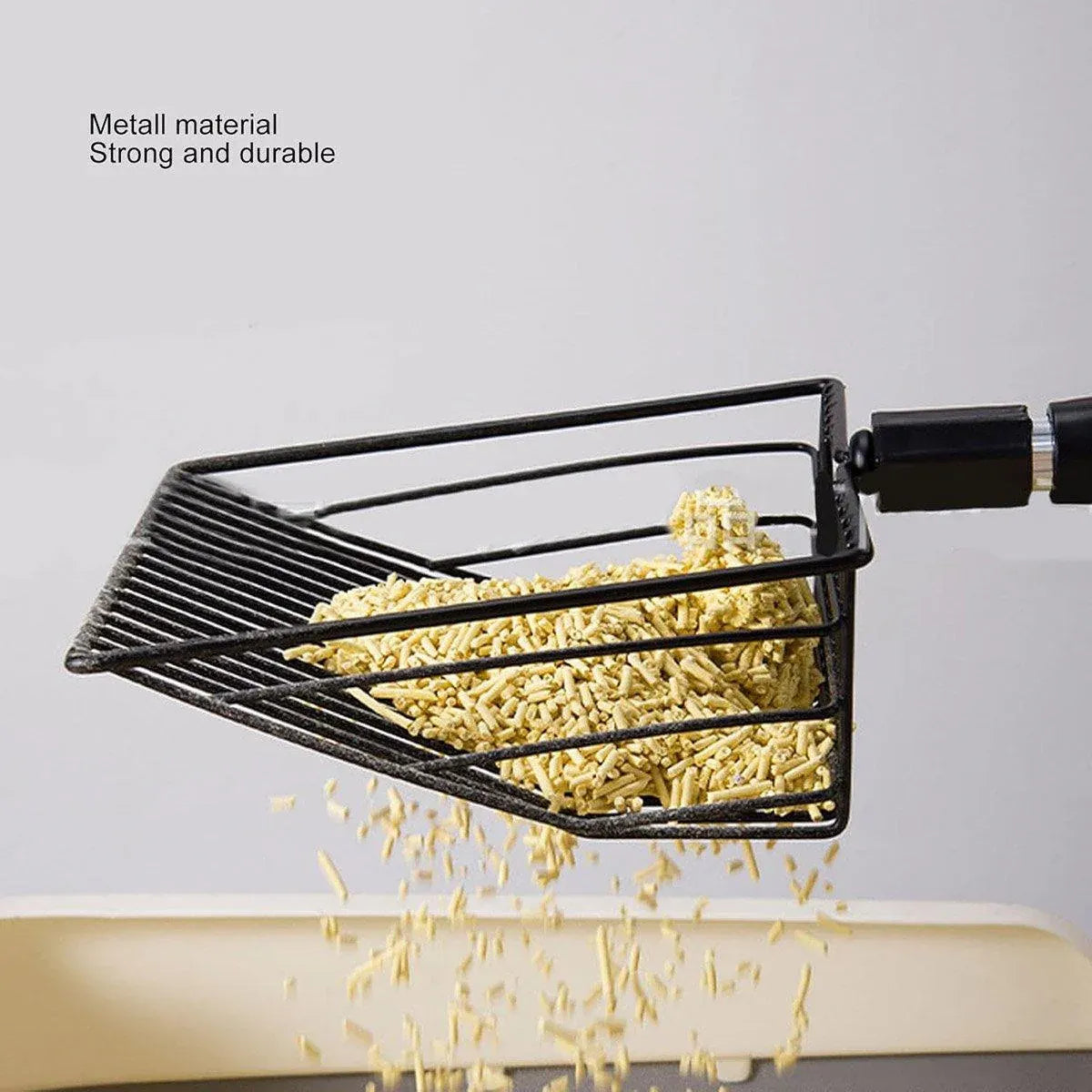 3in1 Chicken Coop Cleaning Scoop Poop Picker Tool for Waste Removal Durable Use V528-SHOVEL-458987