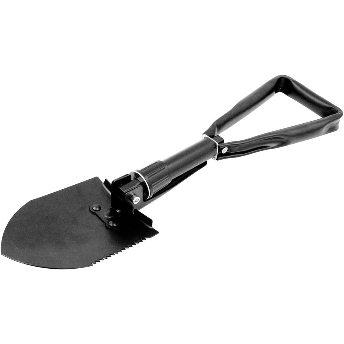 Folding Survival Shovel Outdoor Camping Emergency Tool For Hiking Fishing Rescue Gear V528-SHOVEL-BLACK-238945