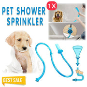 Pet Shower Connector Wash Hose Attachment Sprinkler Handheld Rinser Dogs Bathing V528-SHOWER-37442