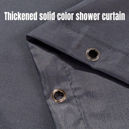 Solid Color Waterproof Shower Curtain Bathroom Decor Resistant Fabric Liner - Blue V528-SHOWER-CURTAIN-BLUE-302093