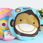 Reusable Women Girls Hair Wrap Waterproof Shower Bath Shower Cap Hat - Monkey V528-SHOWERCAP-MONKEY-1PC-544534