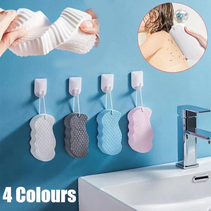 Exfoliating Shower Body Sponge Ultra Soft Bath Scrubber for Gentle Daily Use - Pink V528-SHOWERSPONGE-PINK-825207