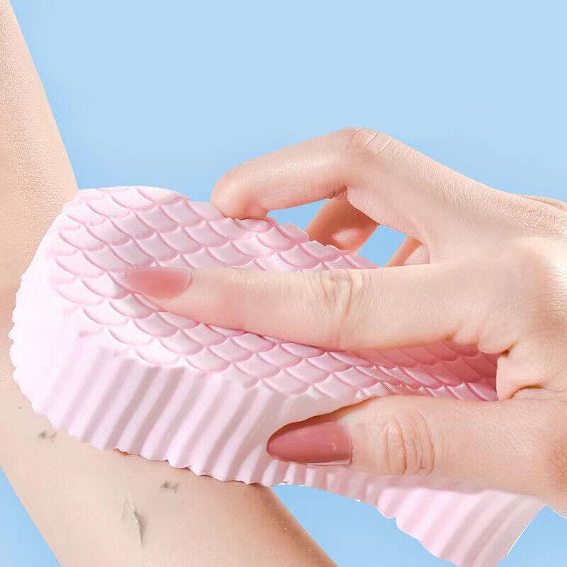 Exfoliating Shower Body Sponge Ultra Soft Bath Scrubber for Gentle Daily Use - Pink V528-SHOWERSPONGE-PINK-825207