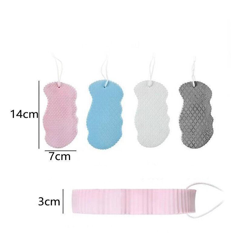 Exfoliating Shower Body Sponge Ultra Soft Bath Scrubber for Gentle Daily Use - White V528-SHOWERSPONGE-WHITE-864958