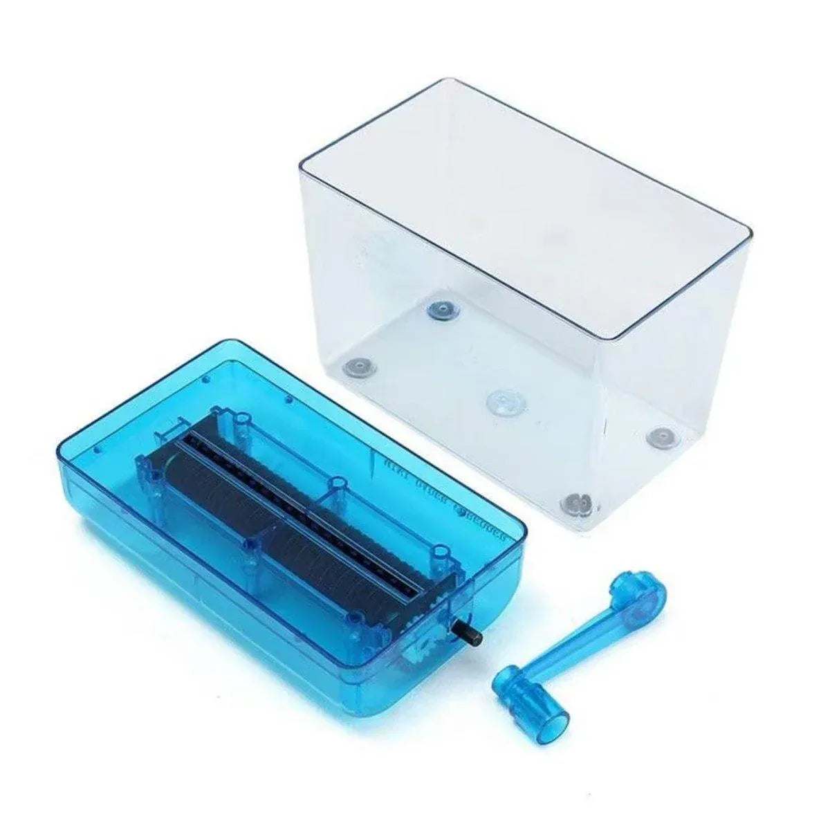 A6 File Hand Paper Shredder Straight Cutting Machine Manual Document Handmade V528-SHREDDER-BLUE-352541