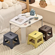 Portable Adjustable Folding Plastic Stool Retractable Outdoor Fishing Chair - Yellow V528-SHRINK-STOOL-YELLOW-484348