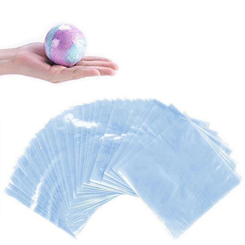 100X Heat Shrink PVC Bags Wrap Film for Gift Crafts & Soap - 16x24cm V528-SHRINKBAG-100PCS-16-24CM-365240