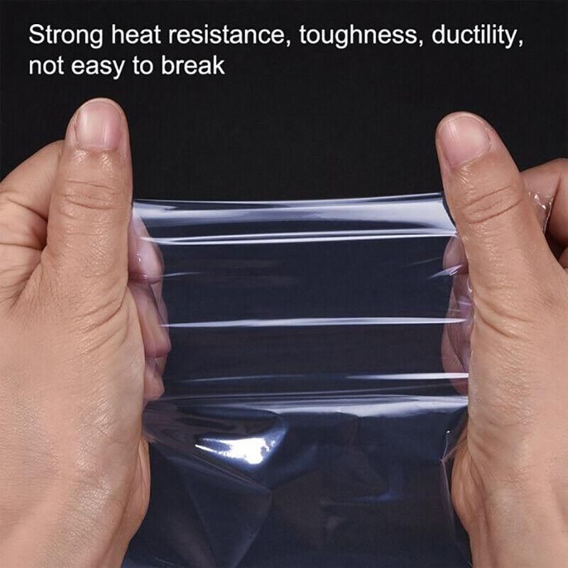 100X Heat Shrink PVC Bags Wrap Film for Gift Crafts & Soap - 16x24cm V528-SHRINKBAG-100PCS-16-24CM-365240