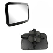 Car Rear Facing Mirror for Little Ones Travel Use Back View Organizer V528-SIGHTGLASS-BLACK-98617
