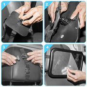 Car Rear Facing Mirror for Little Ones Travel Use Back View Organizer V528-SIGHTGLASS-BLACK-98617