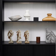 Resin Sculpture 3pcs Modern Office Desktop Art Decor Ornament Home Decoration V528-SILENT-S-CMSJ-SHAYAN3PC-272800