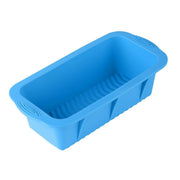 High Temperature Resistant Rectangular Silicone Cake Mold Baking Pan for Kitchen - Blue V528-SILICONE-BAKING-SHEET-BLUE-985556