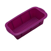 High Temperature Resistant Rectangular Silicone Cake Mold Baking Pan for Kitchen - Purple V528-SILICONE-BAKING-SHEET-PURPLE-984017