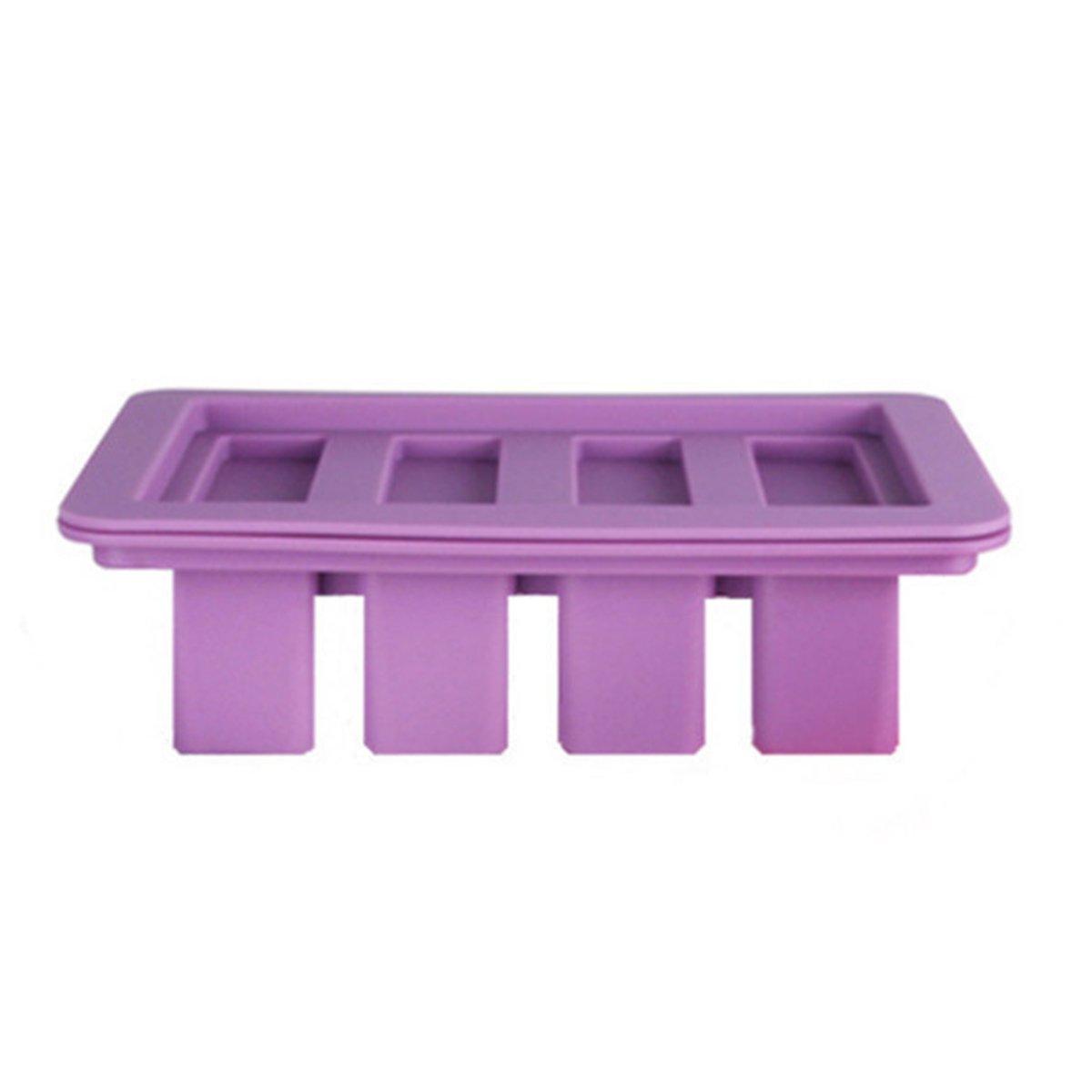 Silicone Butter Mould Nonstick Paste Mould Reusable Baking Tool for Kitchen Use V528-SILICONE-CASE-PURPLE-996325