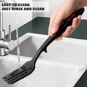 2PCS Silicone Heat Resistant Flexible Cooking Forks Dishwasher Safe Kitchen - Blue-Green V528-SILICONE-FORK-BLUE-GREEN-2PCS-259971