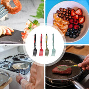 2PCS Silicone Heat Resistant Flexible Cooking Forks Dishwasher Safe Kitchen - Blue-Green V528-SILICONE-FORK-BLUE-GREEN-2PCS-259971