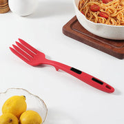 2PCS Silicone Heat Resistant Flexible Cooking Forks Dishwasher Safe Kitchen - Red-Black V528-SILICONE-FORK-RED-BLACK-2PCS-998129