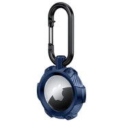For Apple Airtag Armor Silicone Shockproof Protective Case Air Tag Cover Holder - Black V528-SILICONEHOLDER-BLACK-340562