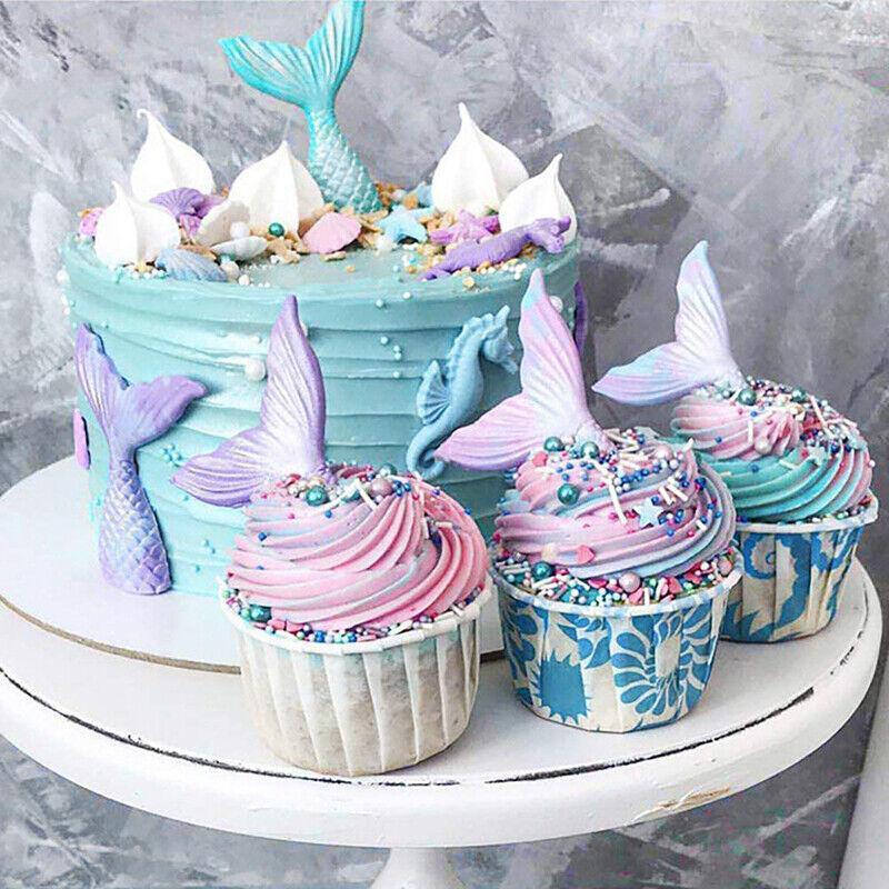 Mermaid Tail Sea Shell Silicone Cake Fondant Sugarcraft Mould Chocolate Mold - Hexagon V528-SILICONEMOLD-HEAGON-432542