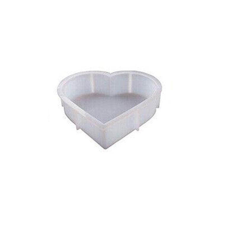New Large Crystal Epoxy Resin Mold Geometry Cube Specimen Love Heart Round Mould - Round V528-SILICONEMOLD-ROUND-13406