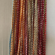 Tassel Decoration Fly Screen Panel Room Door Curtain Divider Window Bead String V528-SILVER-CURTAIN-MULTICOLOR-590674