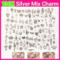 100Pcs Tibetan Silver Mixed Charms - DIY Jewelry Crafting Pendants V528-SILVERMICHARM-2-503925