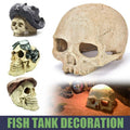 Artificial Fake Skull Head Bone Aquarium Ornament Fish Tank Decoration - Pirate V528-SIMULATIONSKULL-PIRATE-388969