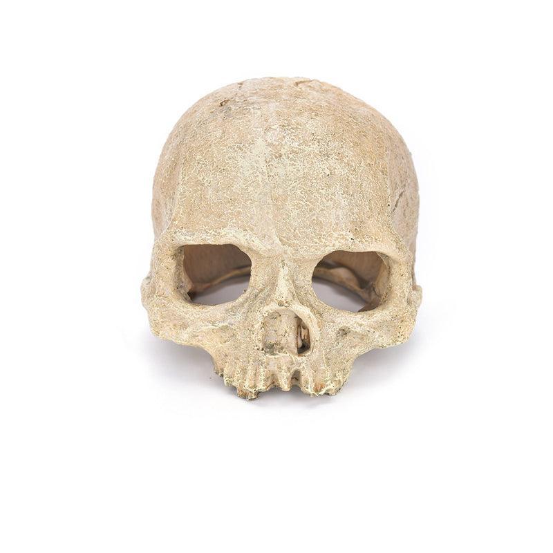 Artificial Fake Skull Head Bone Aquarium Ornament Fish Tank Decoration - Pirate V528-SIMULATIONSKULL-PIRATE-388969