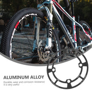 Round Bicycle Gear Disc Cover Single Speed Wheel Protection Shield for Bike Use V528-SINGLE-DISC-COVER-BLACK-607485