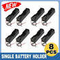 8 Pack 18650 Single Battery Holder Case Rechargeable 18650 Wire Lead Lithium V528-SINGLEBATTERYHOLDER-8-669051