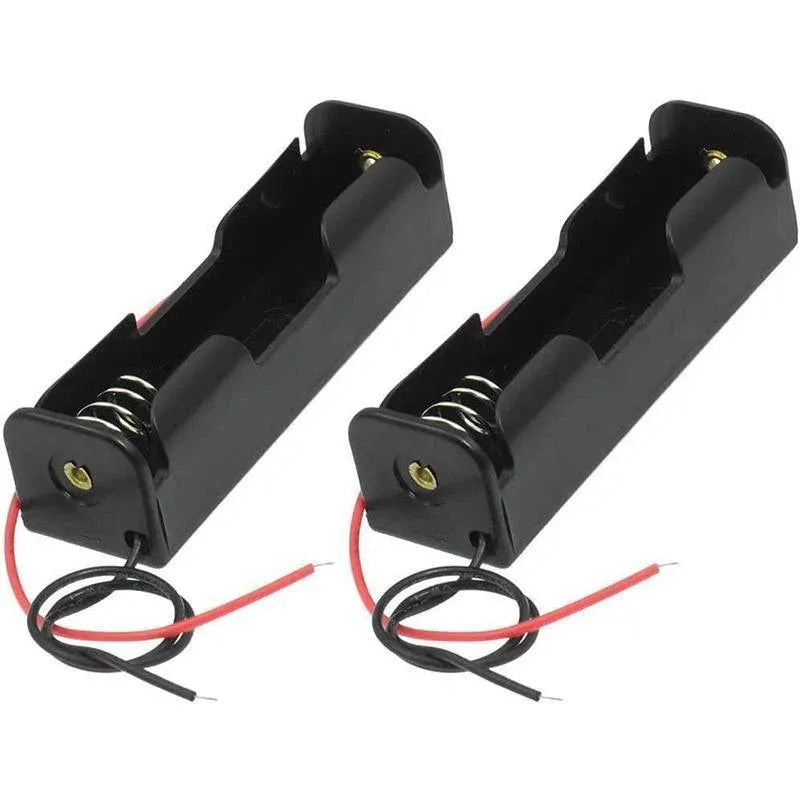 8 Pack 18650 Single Battery Holder Case Rechargeable 18650 Wire Lead Lithium V528-SINGLEBATTERYHOLDER-8-669051