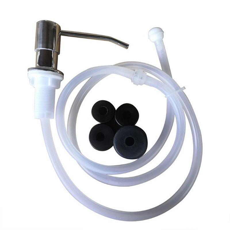 Stainless Steel Sink Soap Dispenser Extension Tube Kit Kitchen Sink Pumps Hand V528-SINKSOAP-275562