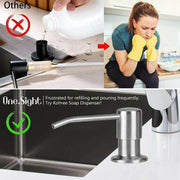 Stainless Steel Sink Soap Dispenser Extension Tube Kit Kitchen Sink Pumps Hand V528-SINKSOAP-275562