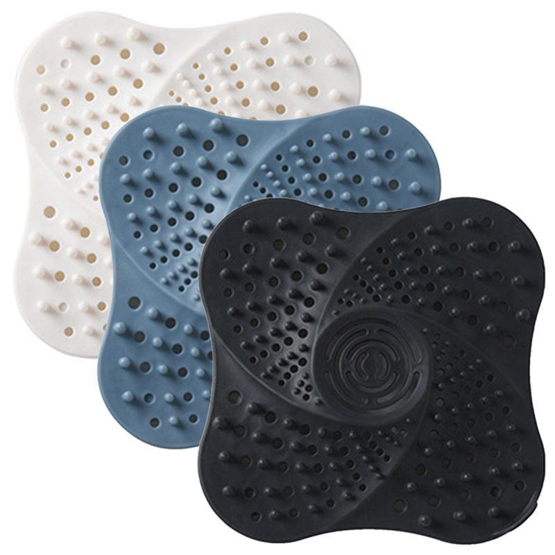Sink Trap Filter Hair Catcher Shower Bath Cover Basin Stopper Drain Strainer - Black V528-SINKTRAPFILTER-BLACK-432421